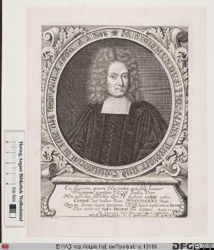 Bildnis Sigismund Hosemann (Hosmann) d. J.