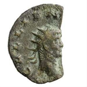 Münze, Antoninian, 260 - 268 n. Chr.