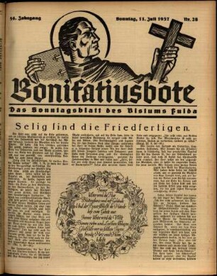 Ausgabe vom Sonntag, den 11. Juli 1937.