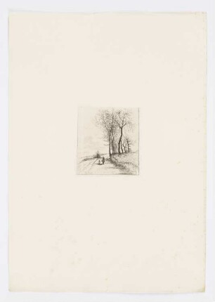 Kleine Skizze einer Landschaft