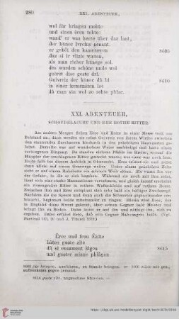 XXI. Abenteuer
