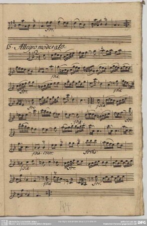 15. Allegro moderato, F-Dur