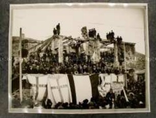 Wahlveranstaltung in Rom zu den ersten Parlamentswahlen in Italien nach dem Krieg