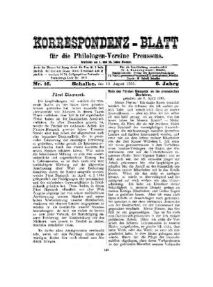 Fürst Bismarck