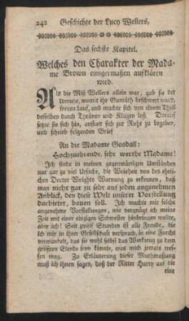 Das sechste Kapitel. - Das zwölfte Kapitel.