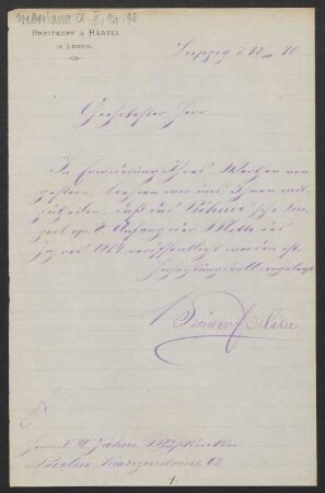 Brief an Friedrich Wilhelm Jähns : 28.03.1870
