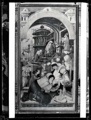 Hochaltar, Beschneidung Christi von Jörg Ratgeb