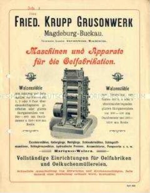 Maschinen und Apparate für die Ölfabrikation