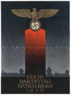 Postkarte vom Reichsparteitag 1936