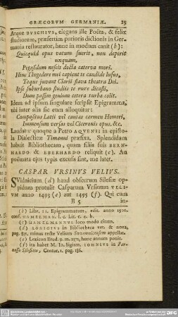 Caspar Ursinus Velius