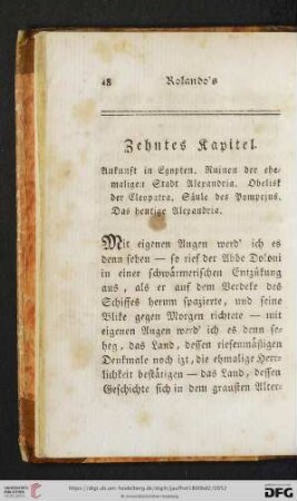 Zehntes Kapitel