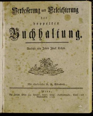 Verbesserung und Erleichterung der doppelten Buchhaltung