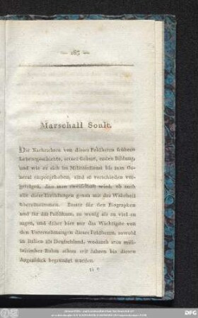 Marschall Soult.