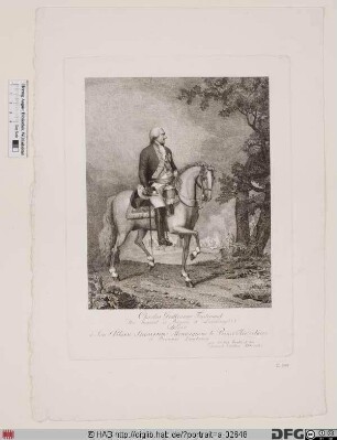 Bildnis Carl Wilhelm Ferdinand, Herzog von Braunschweig-Lüneburg (reg. 1780-1806)