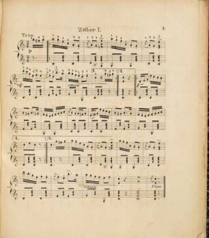 Gmündner Zither-Club-Polka : für zwei Zithern componirt ; Op. 24