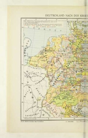 Deutschland nach der Kreiseinteilung (XVI. Jahrhundert)