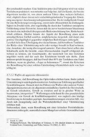 3.7.2.2 Waffen als agressive Hinweisreize