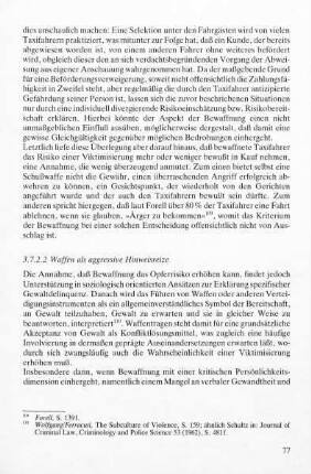 3.7.2.2 Waffen als agressive Hinweisreize