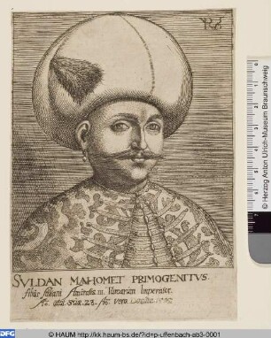 Sultan Mahomet III.