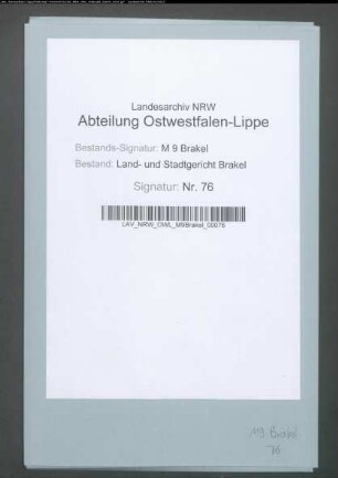Erblasser: Voss, Anna Maria:
