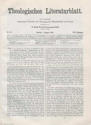 121-123 [Rezension] Rudolf-Otto-Ehrung