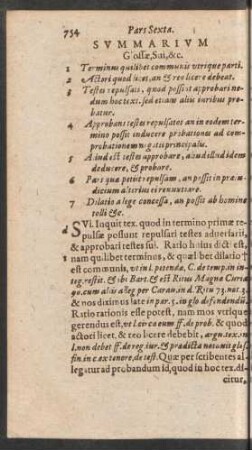 Summarium Glossae, Sui, &c.