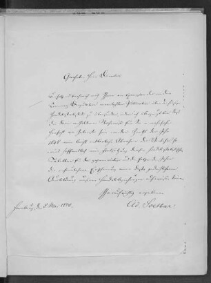 Handschriftliche Anmerkung