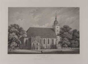 Brandenburg an der Havel: Katharinenkirche (Brandenburgisches Album, Blatt 18)