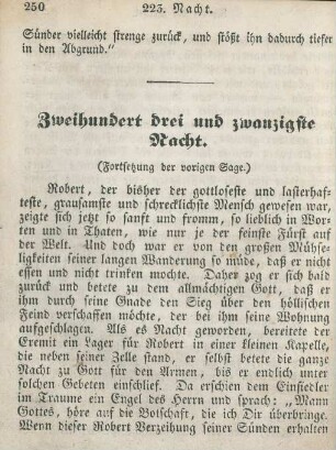 Zweihundert drei und zwanzigste Nacht