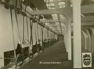 Bienertsche Hofmühle. Mühlengebäude, Mischereiboden : Dresden-Plauen, Altplauen 19/21. Bienertsche Hofmühle. Mühlengebäude, Mischereiboden