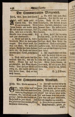 248-248, Der Communicanten Morgenlied (321)
