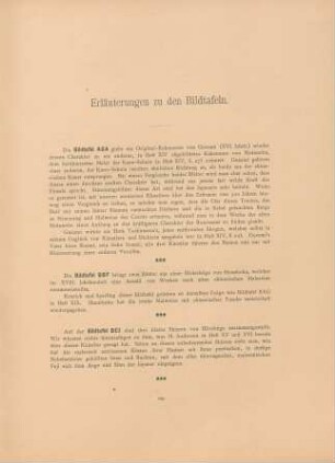 Erläuterungen zu den Bildtafeln