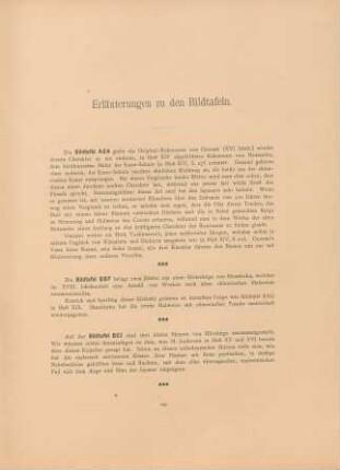 Erläuterungen zu den Bildtafeln