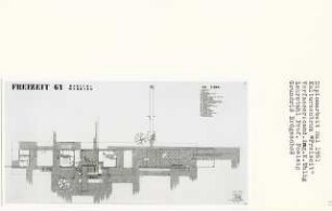 Kulturzentrum [Freizeit], Berlin-Wedding (Diplomarbeit bei Peter Poelzig): Grundriss Erdgeschoss 1:200
