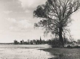 Brandenburg. Blick über die Havel auf Geltow