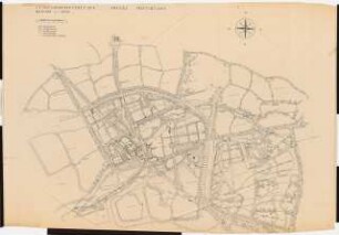 Grünflächengestaltung Brunnstadt und Görnau: Görnau: Lageplan mit Grünflächen 1:5000