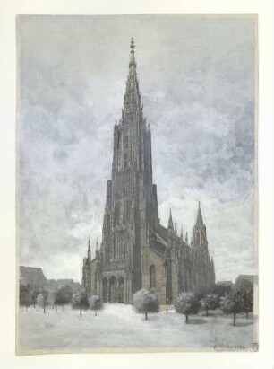 Münster. Südwestseite. 1890