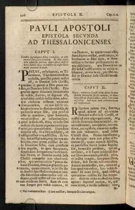 226-227, Pauli Apostoli Epistola Secunda ...