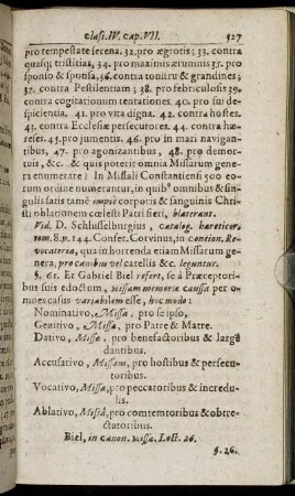Caput IIX. De Poenitentia