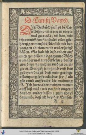 D. Canisii Vorred.