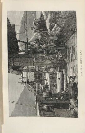 Deck of a Chinese junk