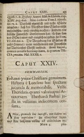 Caput XXIV. - Caput XXVII.