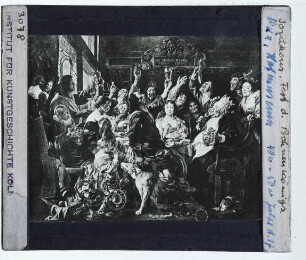 Jordaens, Fest des Bohnenkönigs (Wien, KhM GG_786)
