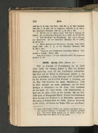 1516. Heise (Karl Johann 1.).