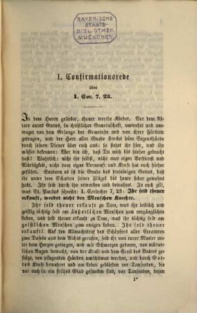 Lutherische Altarreden in Originalbeiträgen mehrerer Geistlichen, 1