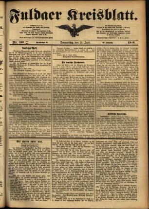 Ausgabe vom Donnerstag, den 11. Juni 1908.