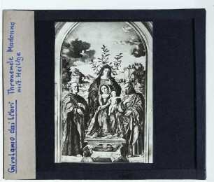 Dai Libri, Madonna mit Kind und St. Anne, Joseph und Joachim