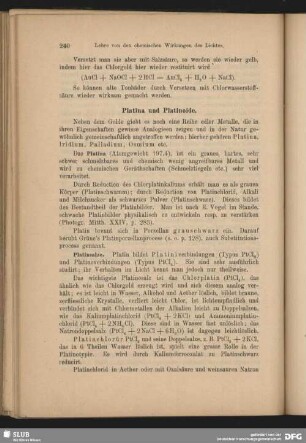 Platina und Platinoide