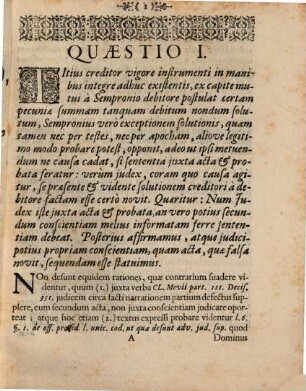 Disp. inaug. iur. exhibens varias ex iure quaestiones