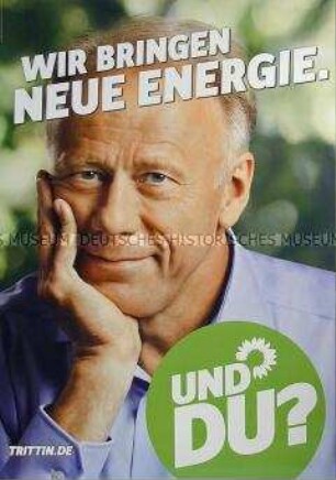 Wahlplakat von Bündnis 90/Die Grünen zur Bundestagswahl am 22. September 2013